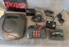 Atari Jaguar Console System Complete in Box w/Cybermorph Game Tested/Working