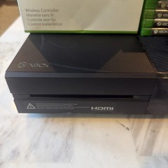 Xbox One 500GB Black Console Bundle Controller Cords 5 Games COD Destiny