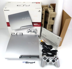 SONY PlayStation 3 PS3 CECH-2500A satin silver Console 160GB F/S Fedex DHL