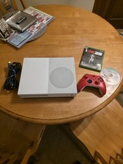 Microsoft Xbox One S 500GB Model 1681/Comes With Controler, NBA 2K25