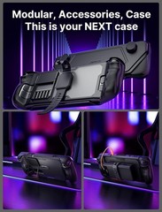 PC0104 ModCase Compatible with Steam Deck, Steam Deck Case Comprehensive Prot…