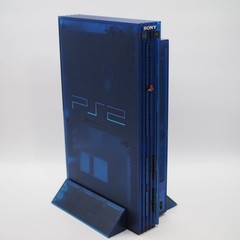 Sony PlayStation 2 Console system SCPH-37000 L Boxed OCEAN BLUE NTSC-J Tested