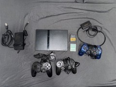 Sony PlayStation 2 Slim Black Console Gaming System SCPH-75001