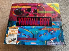 Nintendo Virtual Boy video game system console CIB complete w/ Mario Tennis, +++