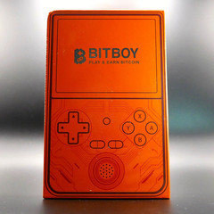BitBoy One • BTC Orange Special Edition • Handheld Gaming Console & Crypto Miner