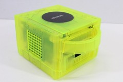 Nintendo Gamecube Console Clear Transparent Yellow NTSC-U/C DOL-101 GC RGB LED