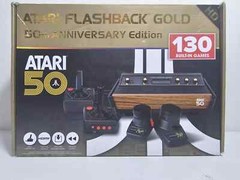 Atari Flashback Gold Console 50th Anniversary Edition 130 Games with 2 Pedals
