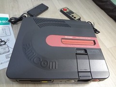 SHARP Twin Famicom AN-500B NES console – famicom is fine. disk system is Beltcut