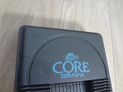 PCE NEC PC engine pcengine CORE GRAFX Console and controller set Tested Work 1