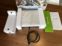 Microsoft Xbox One S 500GB White Console Complete in Original Box + 4 Games