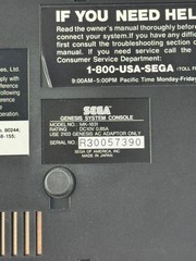 Sega Genesis Model 2 Console Bundle MK-1631 w/ Original Controller & Power Cord