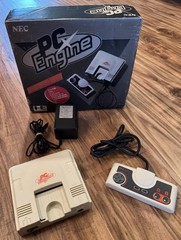 NEC PC Engine Console System Recap In Box White PI-TG001 Japan Import US Seller
