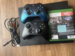 Xbox One X Console 2 Controllers, Power Cords, & Hdmi Cable. Adult Owned!!