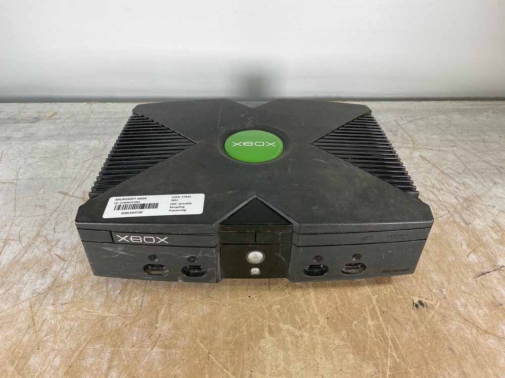 MICROSOFT XBOX VIDEO GAME SYSTEM – BLACK – CONSOLE ONLY