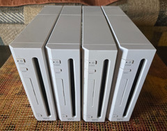(1) Nintendo Wii White Replacement Console RVL-001 Backwards Compatible TESTED