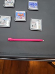 Nintendo DSi Handheld Console TWL-001 (USA) Black (Tested ) 5 Games & Charger
