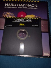 Hard Hat Mack 1983 Electronic Arts Atari Home Computers Platform Video Game Disk