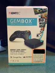 Emtec GemBox Android Game Console CPU Quad-Core 1.5GHz 1GB RAM 16GB Flash Drive