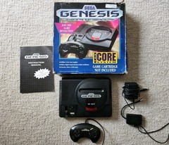 Sega Genesis Model 1 Console The Core System Video Game CIB 1992 No Foam