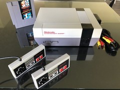 NINTENDO NES Console System Bundle Super Mario 1 2 3 Brand New 72 Pin Connector
