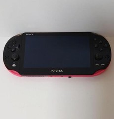 SONY PlayStation PS Vita PCH-2000 ZA15 Wi-Fi Pink Black Console Working Tested