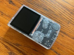 Funnyplaying FPGBC clear console system with box FPGA Game Boy Color