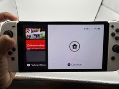 NINTENDO Switch OLED Model Handheld Console – 64GB – White/Black