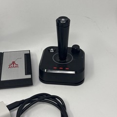 Atari Gamestation Pro Plug & Play Console 2 Joysticks HDMI Tested New Batteries