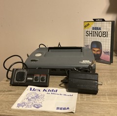Sega Master System II 3006-22 Console 1 Controller RF Switch Shinobi TESTED