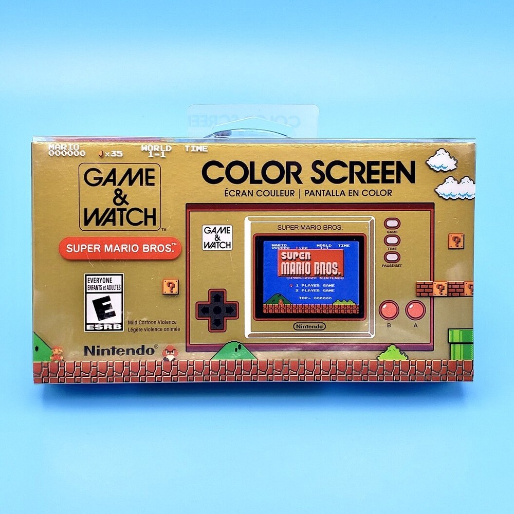 Nintendo Game and Watch Super Mario Bros 35th Anniversary Electronic Handheld