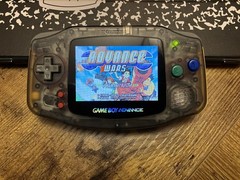 Gameboy Advance Upgraded With Nintendo 64 Smoke Theme (see Description)