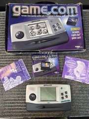 Tiger Game.com Handheld Console System With Box, 1 Game & Manual Works Tested