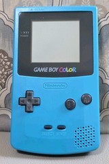 WORKING! Nintendo GameBoy Color Teal (CGB-001) Handheld System