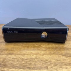 Xbox 360 S Glossy Black Console Only Model 1439 Tested Working Free Shipping