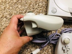 Sega Dreamcast Console System HKT-3020 With 2 Controllers & Memory Card TESTED3!