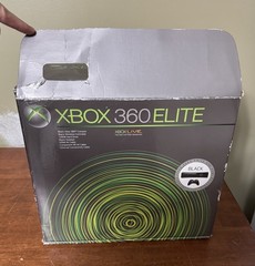Microsoft Xbox 360 elite BOX ONLY With Manuel