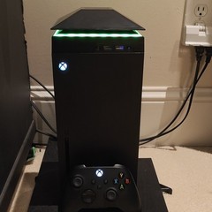 Xbox Series X 1TB Console + Controller + Cables + MENEEA RGB Cooling Fan.