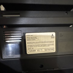 Atari 7800 ProSystem Console Bundle 5 Tele-Games Carts Tested Working