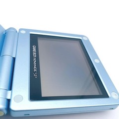 Nintendo Game Boy Advance SP AGS-001 Azurite Blue Console Rare Collectible
