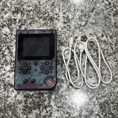 Merkury MI-PGC01 Purple Clear Handheld Video Game Console Rechargeable Battery