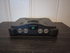 Nintendo 64 N64 Video Game Console Only NUS-001 Gray Untested