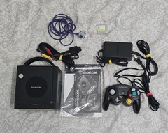 Gamecube Console Complete Plus Memory Card And Protector Tested Cib