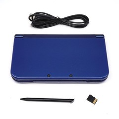 Nintendo NEW 3DS LL XL Metallic Blue Console w/ Extras (USA Seller) IPS
