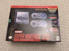 Super Nintendo Entertainment System SNES Classic Mini Edition OpenBox-Never Used