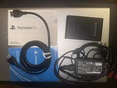 PlayStation PS TV VTE-1001 + 2 Games + 16GB Vita memory card