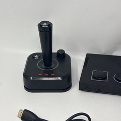 Atari Gamestation Pro Plug & Play Console 2 Joysticks HDMI Tested New Batteries