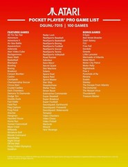 Atari Pocket Player Pro: Retro Gaming on the Go