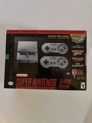 Nintendo Super Nintendo Classic Edition Console w/ Games, 2 Controllers, Box