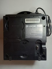 Black Nintendo GameCube Console + Intec Black Portable LCD Screen Attached