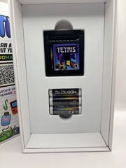 ModRetro Chromatic Yellow Console Bundle Tetris Game + Koss Porta Pro